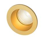 GU10 spot clickfit gold per stuk. 100st beschikbaar, Metaal of Aluminium, Nieuw, Ophalen of Verzenden, Inbouw