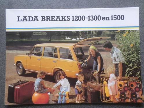 Lada Breaks 1200 1300 1500 Brochure, Boeken, Auto's | Folders en Tijdschriften, Verzenden