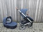 Kinderwagen / Buggy Mutsy Nio in blauw - Complete set, Kinderen en Baby's, Kinderwagens en Combinaties, Zo goed als nieuw, Mutsy