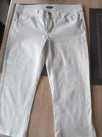 Pantalon blanc 3/4 taille 38, Vêtements | Femmes, Jeans, Enlèvement ou Envoi, Comme neuf, Blanc