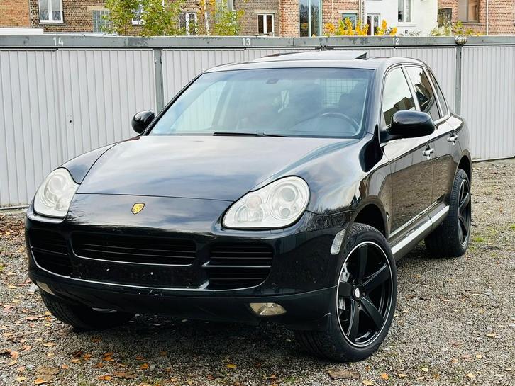 PORSCHE CAYENNE 4 PLAATS LICHTE VRACHT BLANKO GEKEURD, Auto's, Porsche, Particulier, Cayenne, 4x4, ABS, Achteruitrijcamera, Airbags
