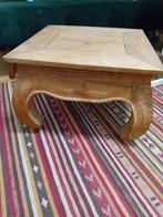 houten salontafel oosters, Huis en Inrichting, Ophalen, Gebruikt