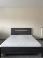 Bed SULTAN LOVUND, Maison & Meubles, Chambre à coucher | Lits boxsprings, 160 cm, Comme neuf, Deux personnes, Noir