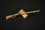 Miniatuur geweer Lood Franse Haakbus 17e eeuw, Collections, Objets militaires | Général, Enlèvement ou Envoi