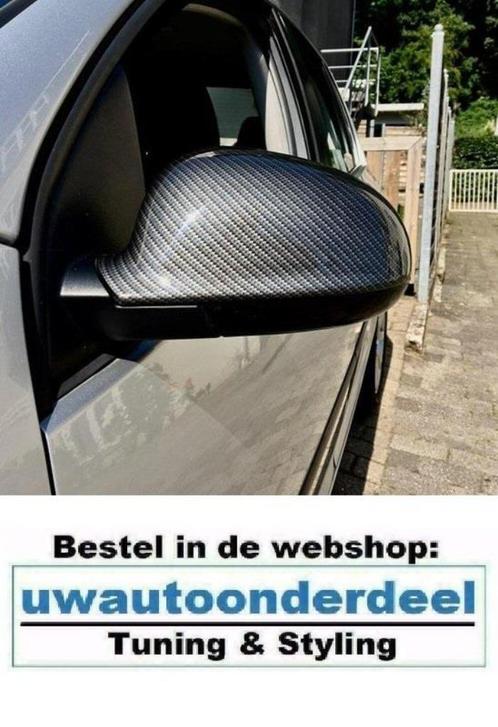 VW Golf GTI R20 Look Spiegel Spiegelkap Carbon Look, Autos : Divers, Tuning & Styling, Enlèvement ou Envoi