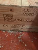 12 bouteilles  2010 EX-VOTO Ermitage maison Guigal  caisse, Verzamelen, Wijnen, Ophalen, Nieuw, Rode wijn