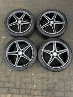 Mercedes-Benz AMG Breedset Velgen, Auto-onderdelen, Banden en Velgen, Ophalen, 18 inch, Banden en Velgen, Winterbanden