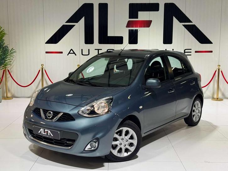 Nissan Micra 1.2i DIG-S *100Cv*Boite-Auto*Gps*Garantie 12 mo, Auto's, Nissan, Bedrijf, Te koop, Micra, ABS, Airbags, Airconditioning
