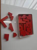 Blocs en bois peints (technique Bonardel), Gebruikt
