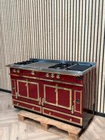 La Cornue Fornuis 150cm Bordeaux + Afzuigkap, Ophalen of Verzenden, Grill, Gas