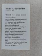 Bidprentje Kessl-Lo (1962), Verzenden, Bidprentje