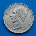 5 Francs  1853  Leopold l.                      Bloothoofds, Postzegels en Munten, Munten | België, Zilver, Ophalen of Verzenden