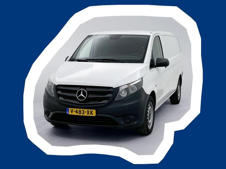 Mercedes-Benz Vito 114 CDI Lang Navigatie Achteruitrijcamera, Auto's, Bestelwagens en Lichte vracht, Bedrijf, ABS, Centrale vergrendeling