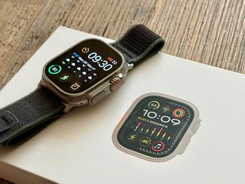 Apple Watch Ultra 2 49mm titanium/ batterijconditie 100% beschikbaar voor biedingen