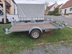 REMORQUE 750 KG FREINEE / PLATEAU BASCULANT, Ophalen, Gebruikt