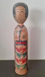 Traditionele Kokeshi van Abe Heijiro (1929-2013) 25 cm, Antiek en Kunst, Verzenden