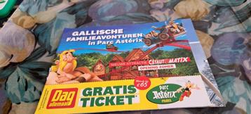 Billet pour le Parc Astérix, Une personne, Ticket ou Carte d'accès