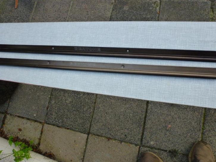 fiat x1/9 dorpel lijsten in  chroom , brons , zwart L + R, Auto-onderdelen, Carrosserie, Deur, Fiat, Links, Ophalen of Verzenden