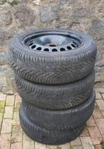 Lot de 4 Jantes 5x105 + pneu hiver 205/55 R16 94v, Enlèvement