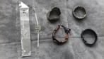 collier-bouclesd'oreille-bracelet-broche (1 à 4 euros), Noir, Bois, Enlèvement