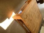 Houten salontafel, Huis en Inrichting, Tafels | Salontafels, Ophalen, Gebruikt, Landelijk, Minder dan 50 cm