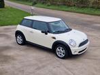 Mini Cooper One Benzine 120.000 km, Auto's, Zwart, Wit, Bedrijf, Handgeschakeld