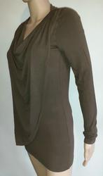gedrapeerde tuniek khaki groen Zalando XS of 34, Vêtements | Femmes, Comme neuf, Vert, Taille 34 (XS) ou plus petite, Envoi