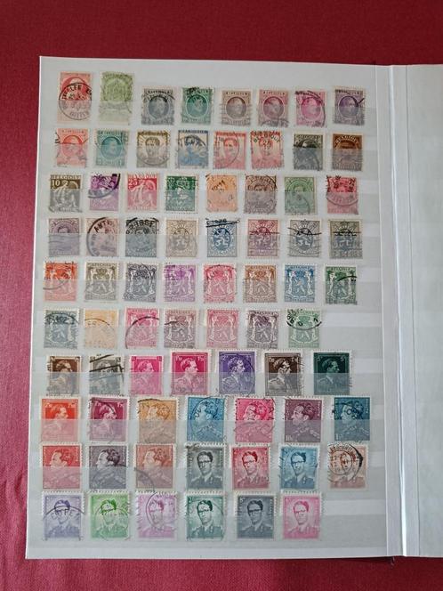 Gestempelde postzegels. Verschillende afbeeldingen., Timbres & Monnaies, Timbres | Europe | Belgique, Affranchi, Maison royale