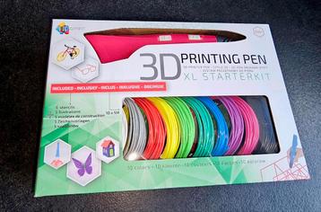 3D Printpen XL Starterkit met 10 kleuren filament, Enlèvement ou Envoi, Neuf