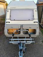 Kip caravan 528 kg+Voortent+Thule fietsendrager Direct klaar, Caravans en Kamperen, 75 kg, Kip, Luifel, Tot en met 3