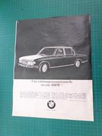 BMW - publicité papier - 1969, Verzamelen, Merken en Reclamevoorwerpen, Ophalen of Verzenden, Gebruikt, Overige typen