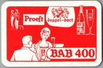 speelkaart - LK8589 - 2# BAB 400, Verzamelen, Speelkaarten, Jokers en Kwartetten, Zo goed als nieuw, Verzenden, Speelkaart(en)