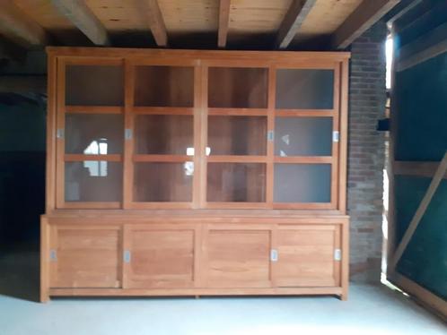 Showroommodel Teak Buffetkast 305 cm, Huis en Inrichting, Kasten | Overige, Zo goed als nieuw, Ophalen