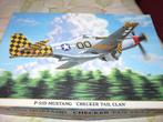 P51 D CHECKER TAIL CLAN HASEGAWA 1/32 PLUS LIVRE, Comme neuf, Avion, Envoi, Plus grand que 1:72