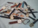 Lot horloges, Handtassen en Accessoires, Horloges | Heren, Overige merken, Overige materialen, Leer, Polshorloge