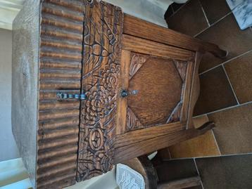 Armoire ancienne en bois, Enlèvement