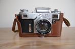 Een Kiev 35mm meetzoekercamera uit de Sovjet-Unie., Audio, Tv en Foto, Fotocamera's Analoog, Ophalen of Verzenden, Gebruikt, Spiegelreflex