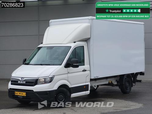 MAN TGE 3.140 Laadklep Automaat Airco Cruise Camera Euro6 Me, Auto's, Bestelwagens en Lichte vracht, Bedrijf, Te koop, Achteruitrijcamera