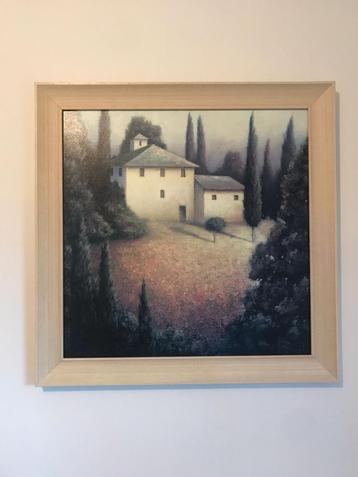 Mooi schilderij landschap beschikbaar voor biedingen
