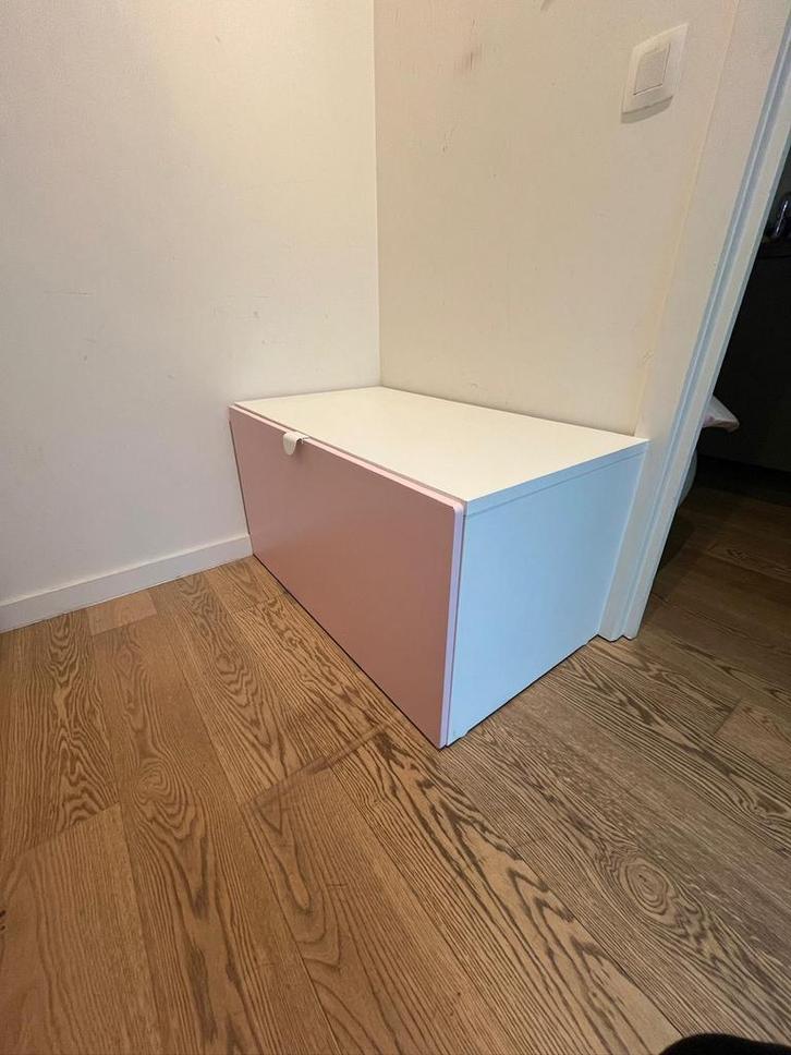 Kinderkast / opbergbank IKEA STUVA / SMÅSTAD, Huis en Inrichting, Woonaccessoires | Kisten, Zo goed als nieuw, Ophalen