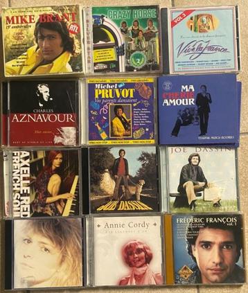 19 delige cd pakket franstalige muziek