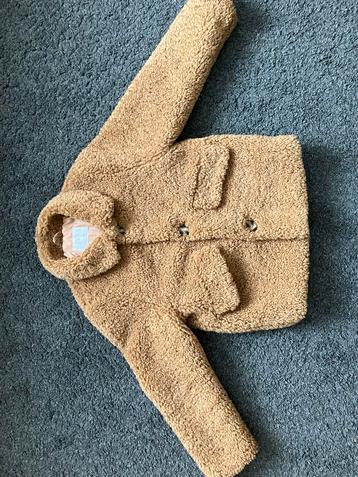 Fluffy jas met kraag - meisjes maat 140 - 8 tot 10 jaar beschikbaar voor biedingen