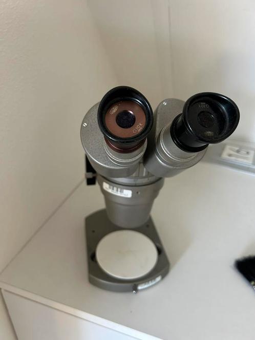 Vintage Olympus Tokyo Stereomicroscoop, 10X vergroting, Audio, Tv en Foto, Optische apparatuur | Microscopen, Zo goed als nieuw