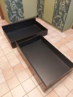 2 ruime lades 'Malm' op wieltjes. Halve prijs 30 euro., Huis en Inrichting, Ophalen