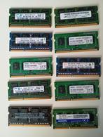 Lot 10 x RAM 4GB DDR3, Computers en Software, RAM geheugen, Gebruikt, Ophalen of Verzenden, Laptop, 4 GB