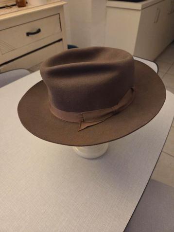 Chapeau Zephir vintage., Enlèvement ou Envoi, Zephir, 58 cm (L, 7¼ pouces) ou plus, Chapeau