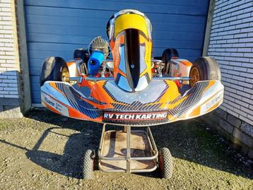 MINI OTK EXPRIT-kart met IAME Swift 60cc-motor.