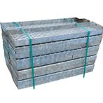 Trap galva stalen buitentrap bordestrap met leuning perfo, Ophalen, Gebruikt, Trap, 2 tot 4 meter