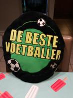 de beste voetballer kussen, blocnote, hanger, Ophalen of Verzenden, Zo goed als nieuw