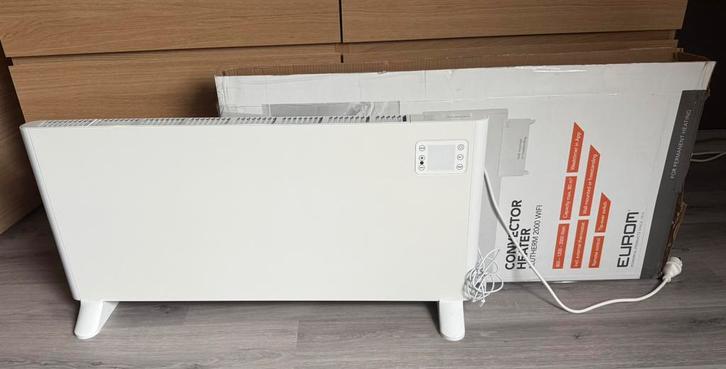Eurom Alutherm 2000 WiFi Convectorkachel - 2000W, Doe-het-zelf en Bouw, Verwarming en Radiatoren, Zo goed als nieuw, Kachel, Ophalen